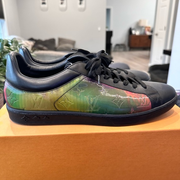 Louis Vuitton Luxembourg Prism Rainbow Sneaker black - Picture 1 of 5